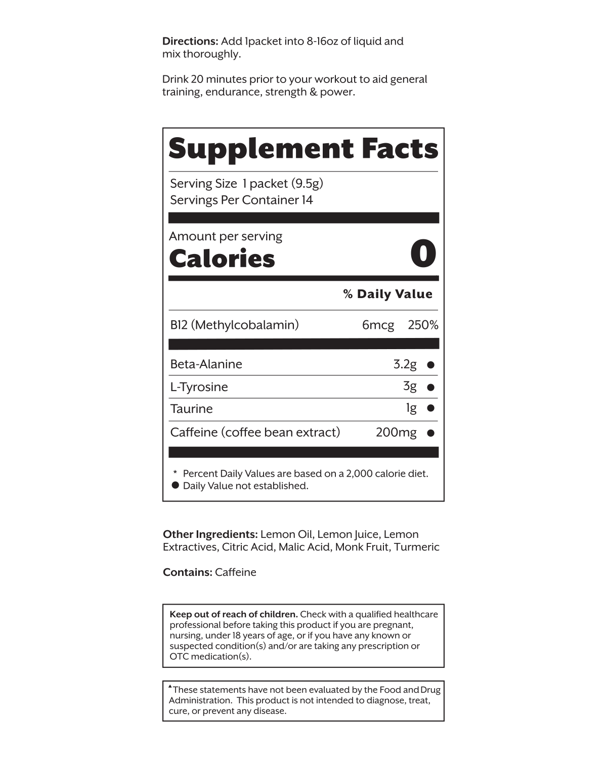 Promix - Wholesale Oral Supplement/Vitamin - Pre-workout33