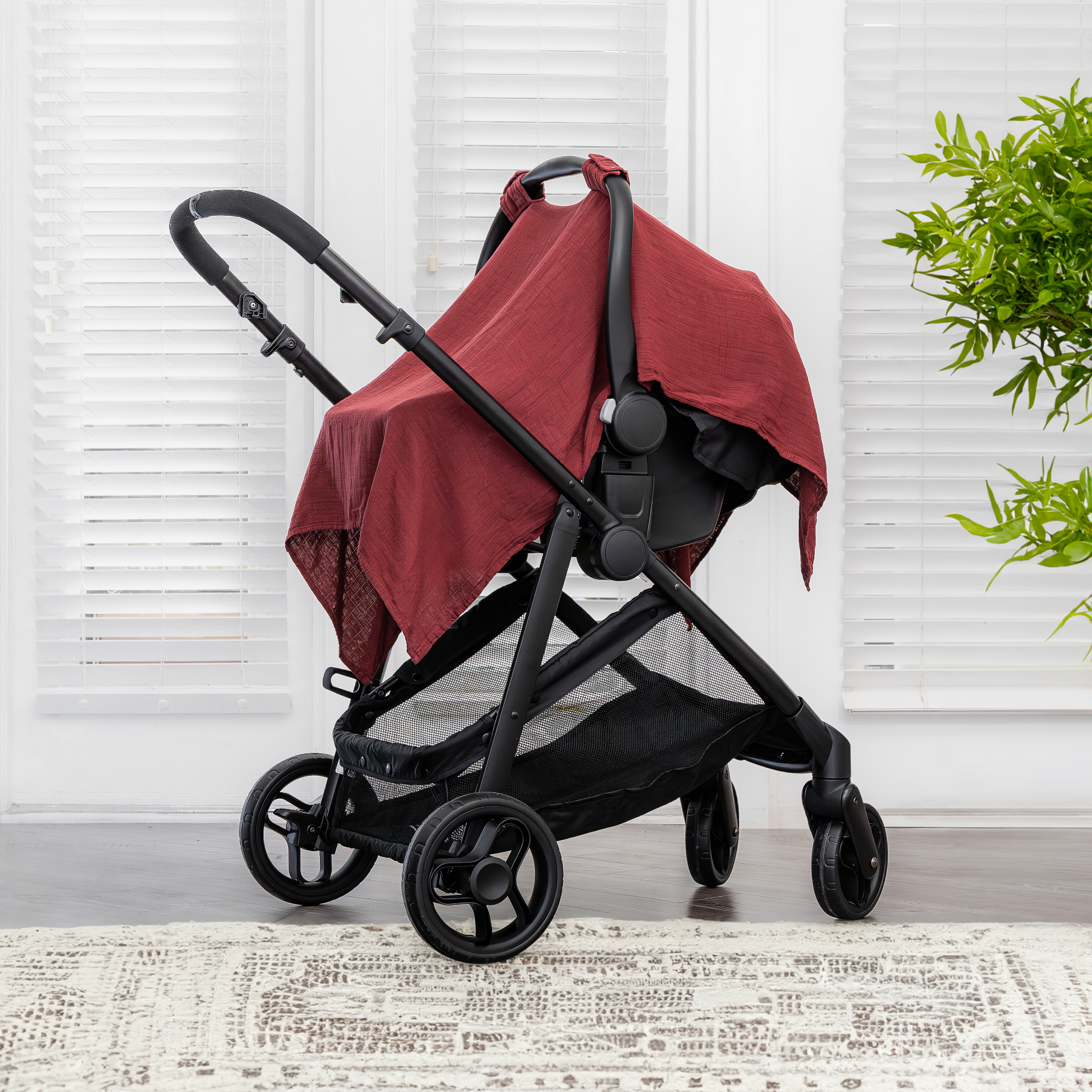 Comfy Cubs - Wholesale Car Seat Cover - Kids & Baby - Baby Car Seat Cover, Large Car Seat Canopy by Comfy Cubs7