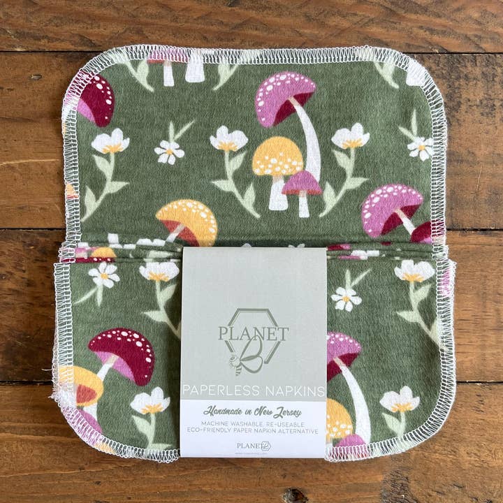 Papperslösa Servetter - Flugsvampar för wholesale av Planet B, Inc.