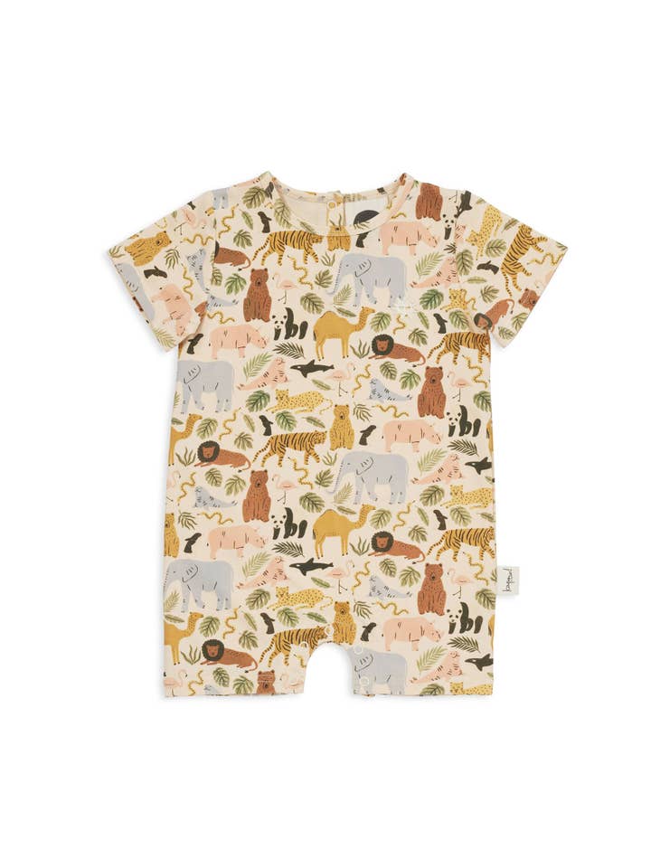 KaPow Kids - Wholesale Jumpsuit – Baby - Animal Kingdom All in one