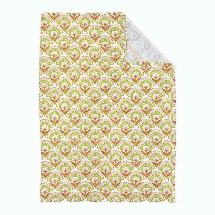 rockflowerpaper - Wholesale Tea Towel - POPPY PAPAVER Cotton Kitchen Towels, Set of 3