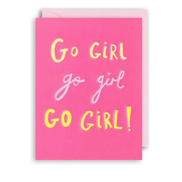 GO GIRL for wholesale by Meraki Greeting Cards