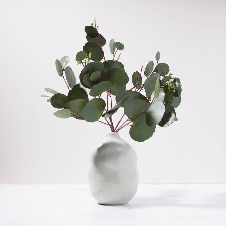 Eucalyptus in Lali Vase for wholesale by Fauxever Florals