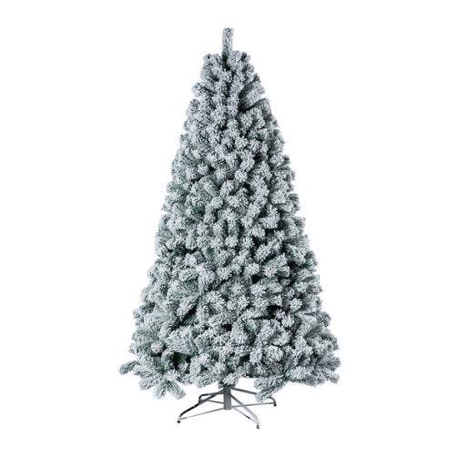 5.9Ft. Christmas Tree With 330 Branch Tips Green White-192 for wholesale by International Gifts Ltd.