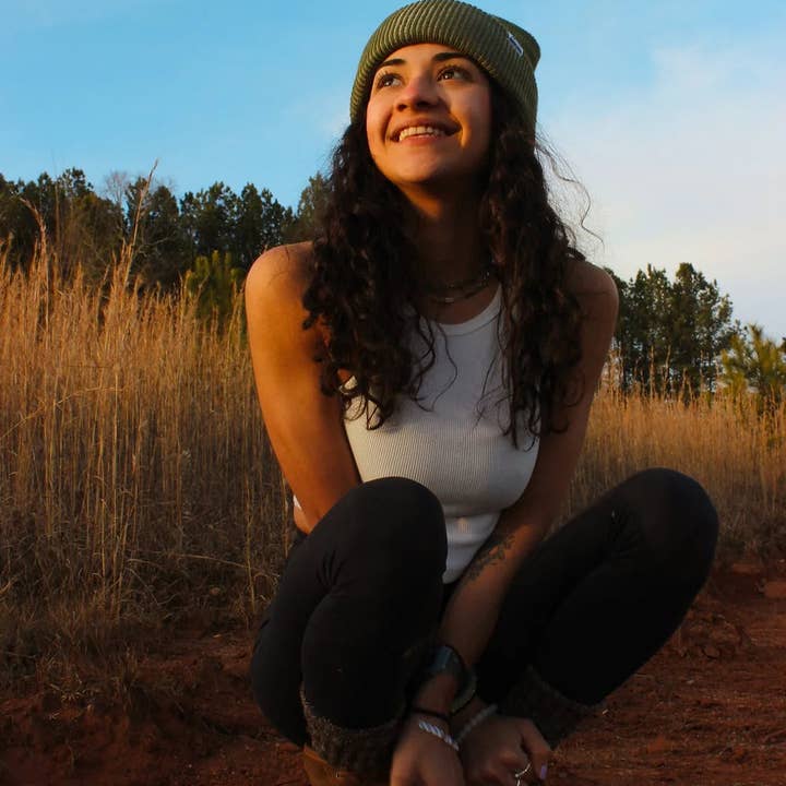 Beaten Path Co - Wholesale Beanie - Women's - OLIVE WOOL BEANIE8