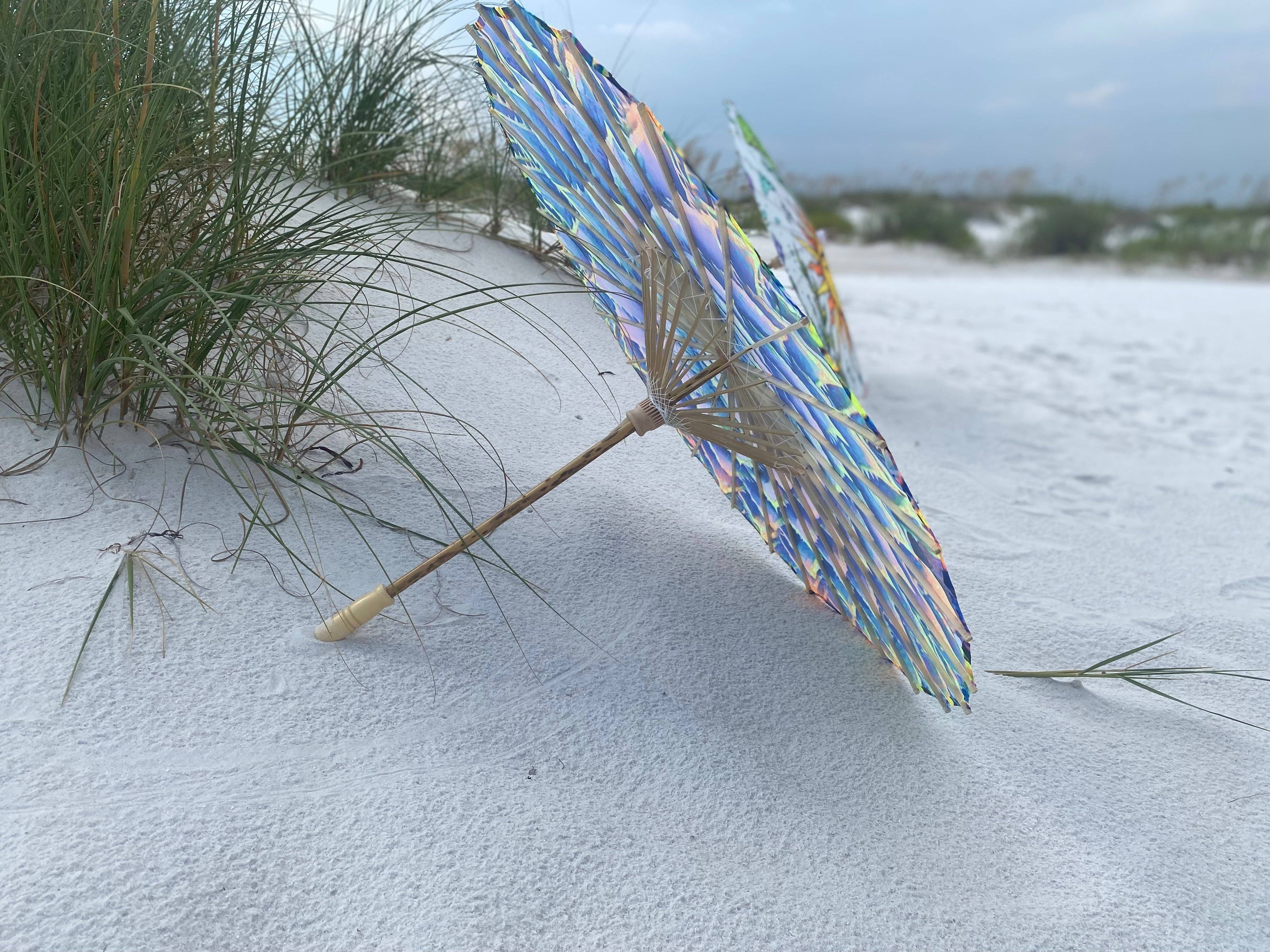 Enlighten - Wholesale Beach Umbrella - Succulent Parasol1