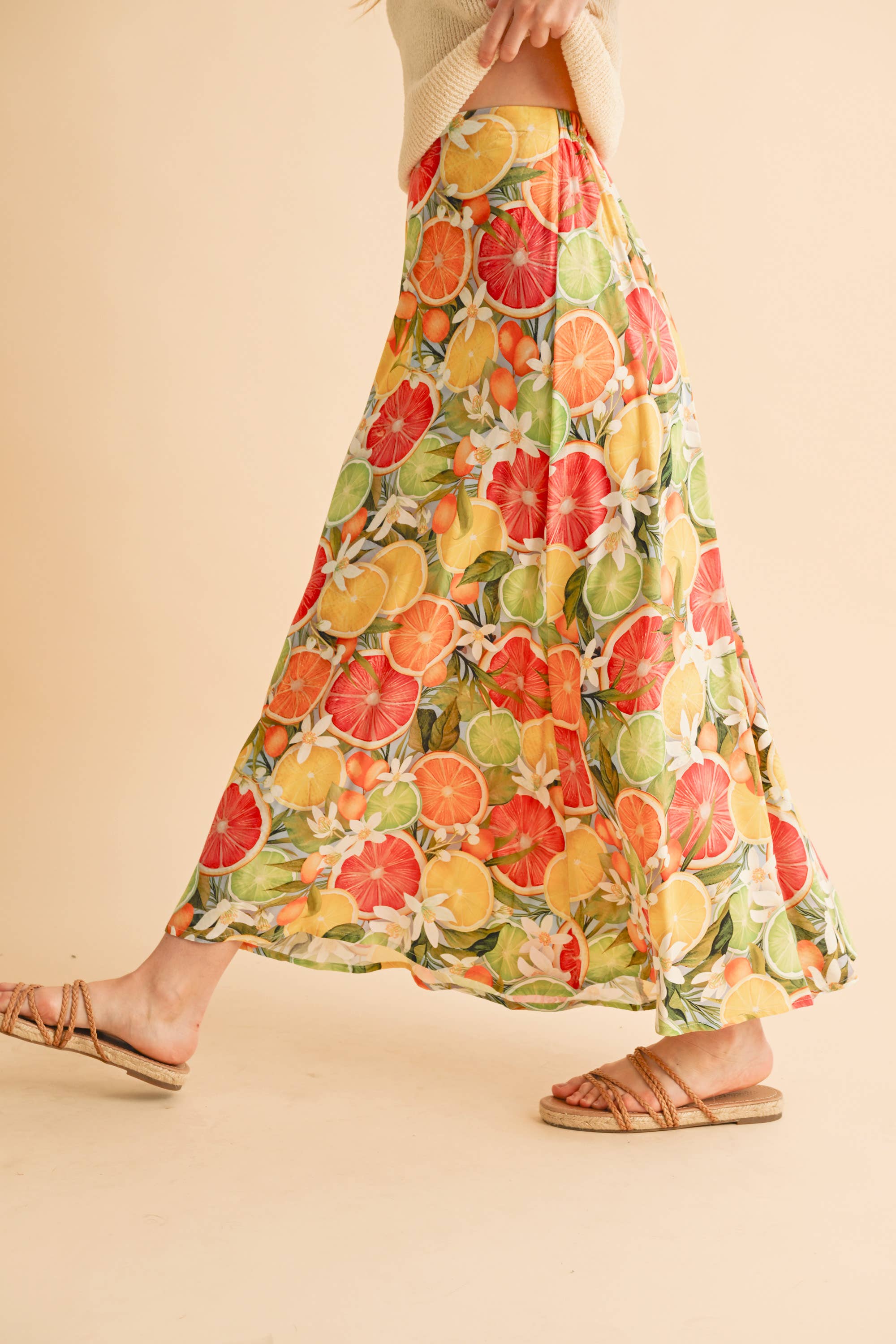 AEMI + CO - Wholesale Skirt - Women's - 773DN Bradyn Print Skirt 611