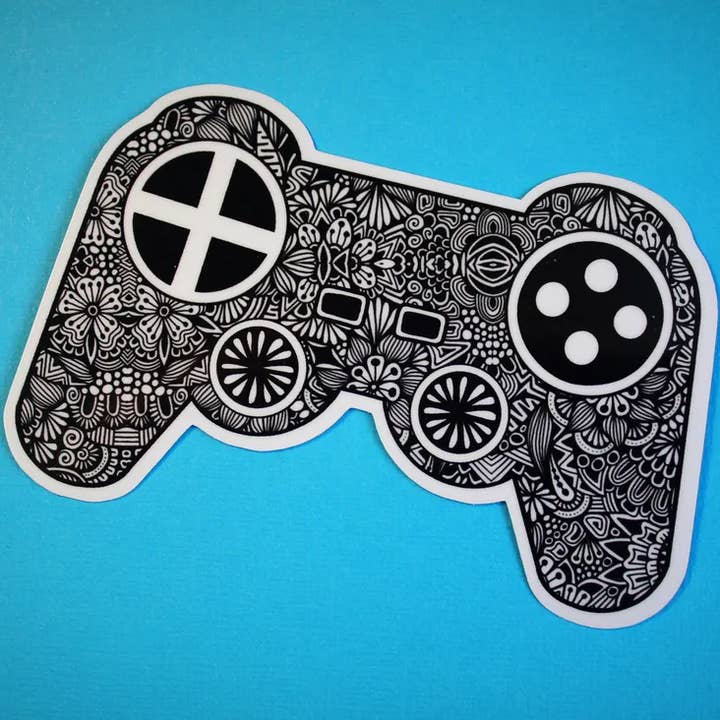 Game Controller Sticker for wholesale by Zenspire Designs