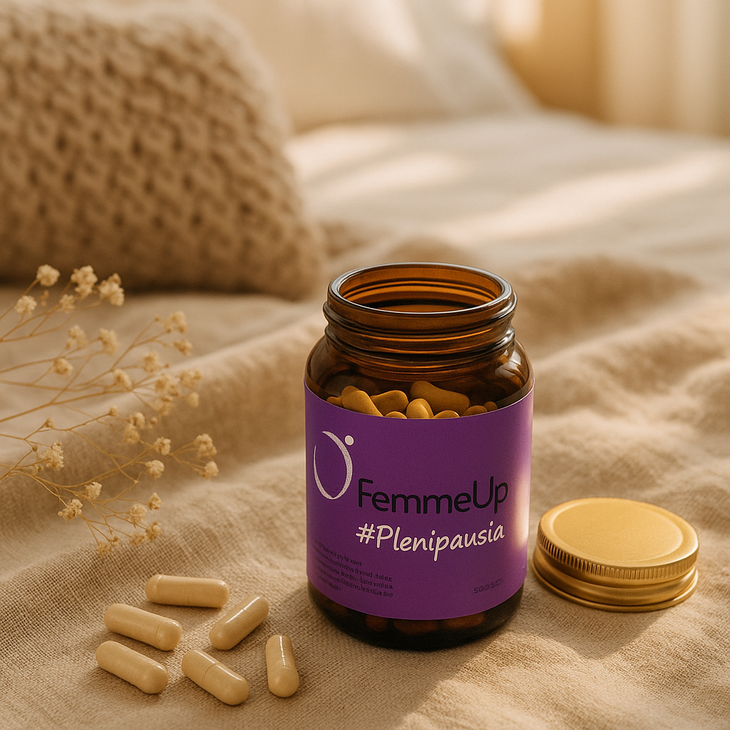 Femmeup - Vendita all'ingrosso Vitamine/integratori orali - Cimicifuga, Angelica Sinensis, Trifoglio Rosso, Borragine e Maca8