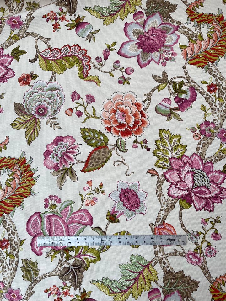 Maggie Floral Pillow with Feather Insert - Custom for wholesale by Dahlia & Grace pillows