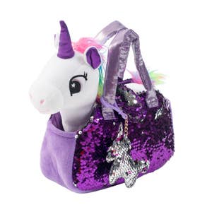 Zomi Gems Lavender Pony Handbag