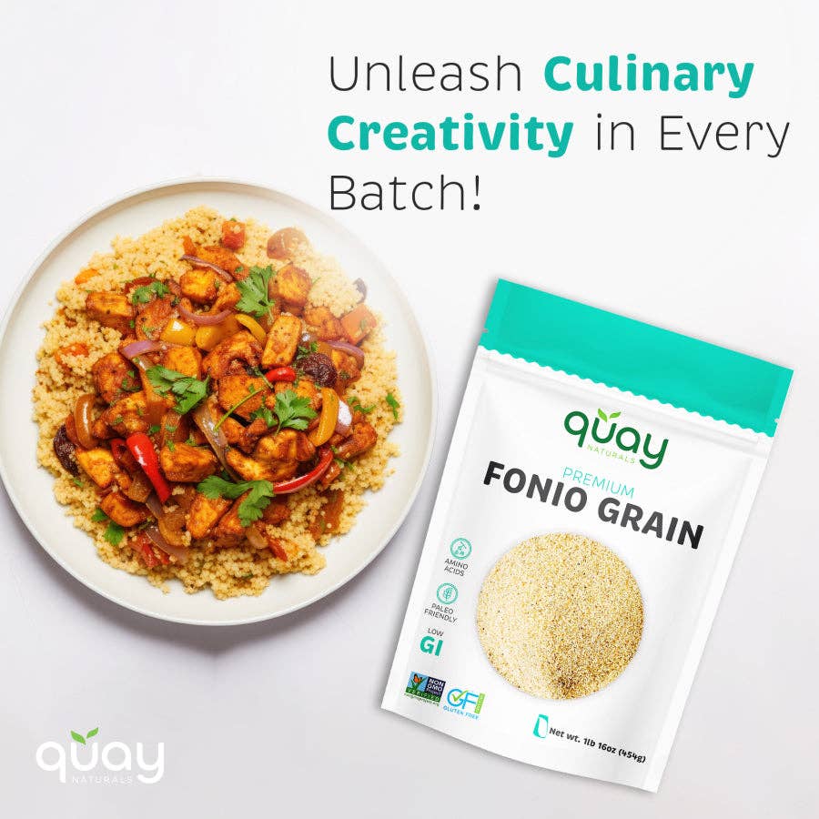 Quay Naturals – wholesale Protein/superfood powder – Fonio Super-Grain2