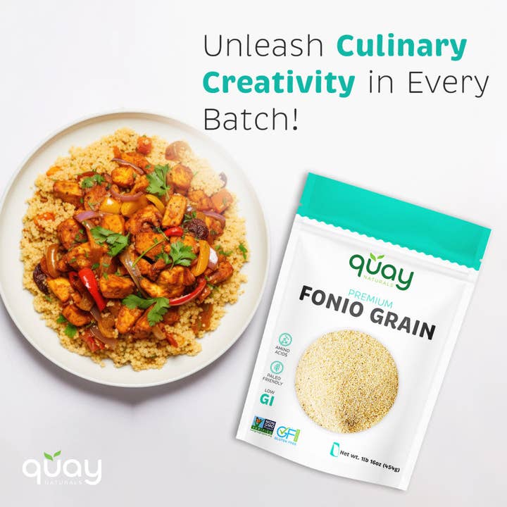Quay Naturals - Wholesale Protein/superfood powder - Fonio Super-Grain2
