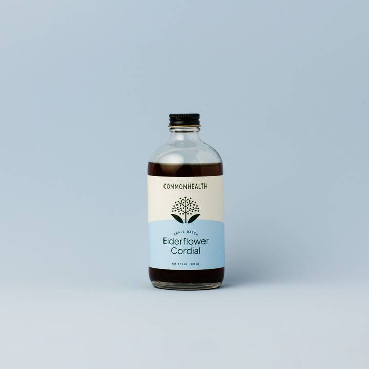 Commonhealth Elderberry - Vendita all'ingrosso Mix/sciroppo per cocktail - Fiore di sambuco Cordial - 8 oz