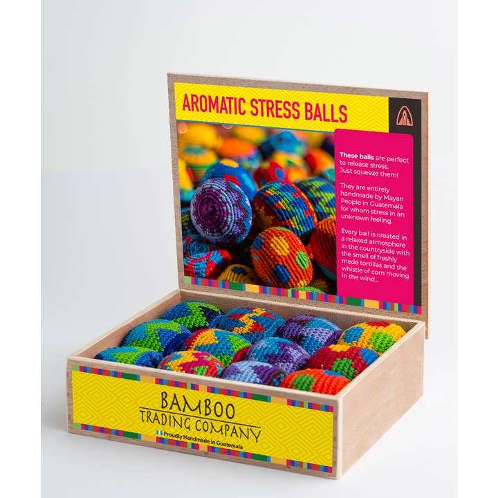Aromatherapy Stress Ball Assortment for wholesale by Bamboo Trading Company