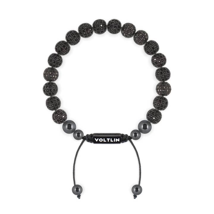 Black Pave Shamballa Bracelet for wholesale by VOLTLIN