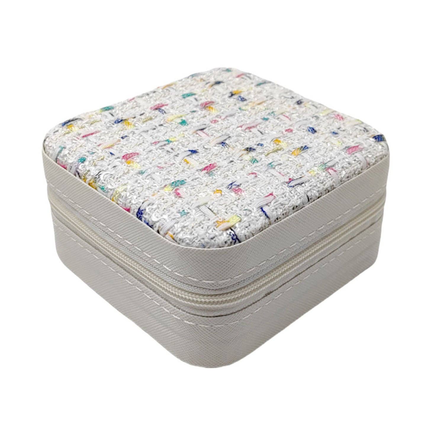 MiMi Wholesale - Wholesale Jewelry Box/Organizer - EG10301 Tweed Jewelry Box7