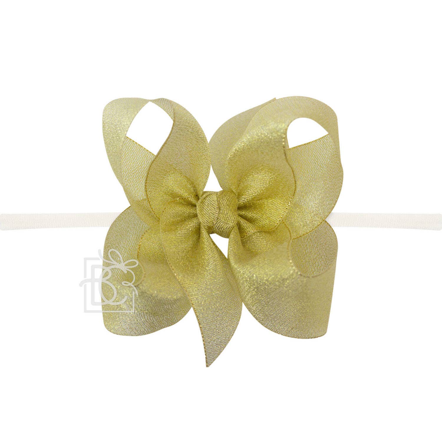 Beyond Creations, LLC - Wholesale Haarband - Kinderen - 1/4" NYLON PANTY MET KENMERKENDE GROSGRAIN-STRIK160