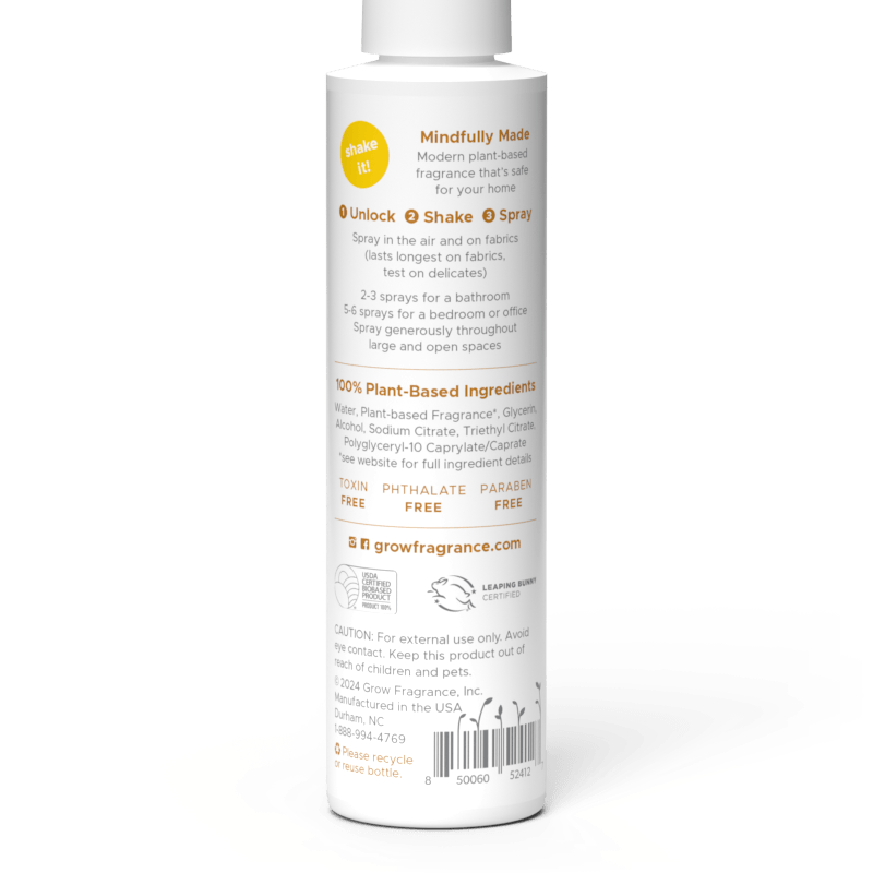 Grow Fragrance - Wholesale Room & Linen Spray - Autumn Heirloom Air + Fabric Spray7