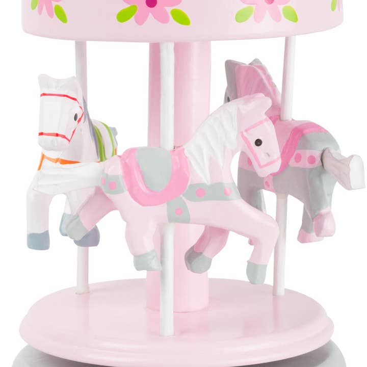 Music box horse carousel for wholesale by small foot