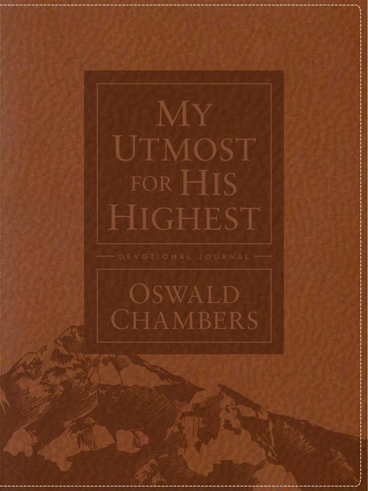 My Utmost for His Highest Devotional Journal for wholesale by Independent Publishers Group