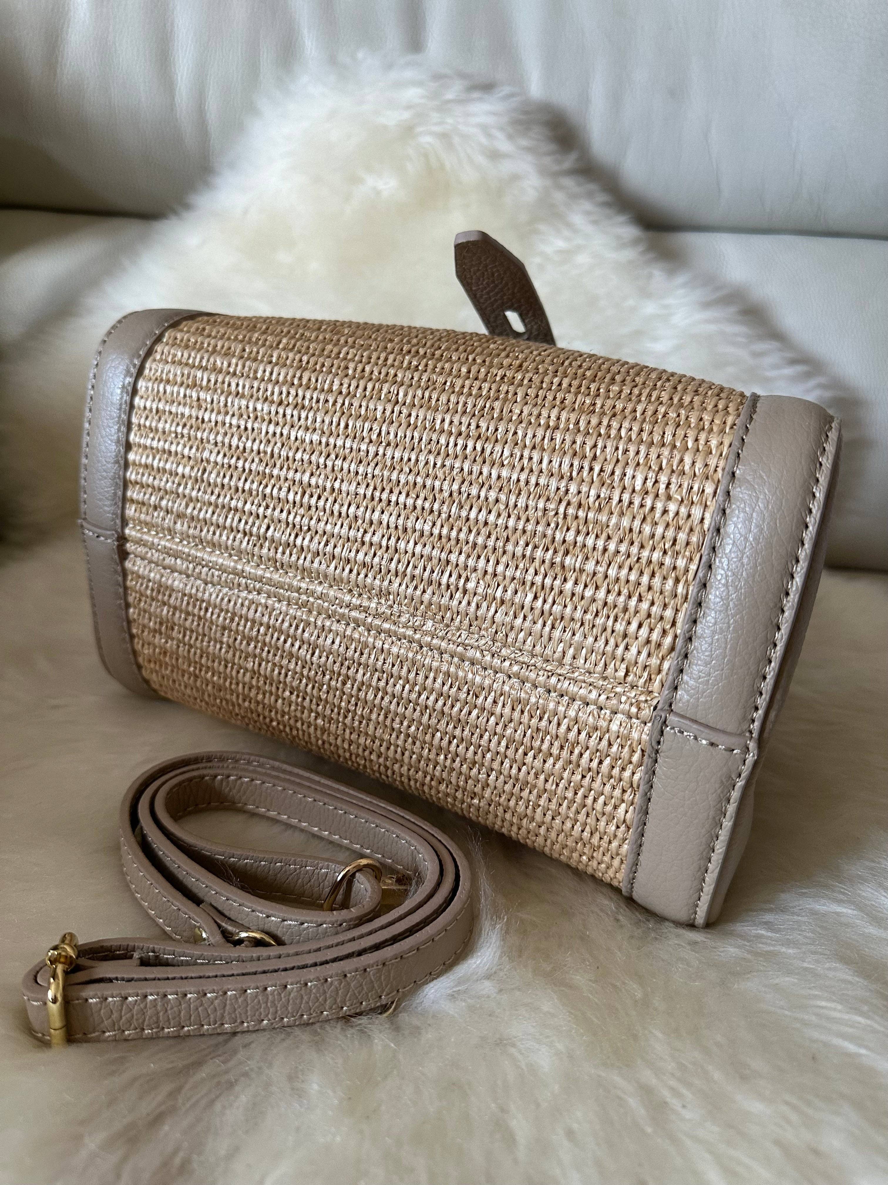 Zhade - Wholesale Top Handle Bag - Women's - ARUBA - raffia and leather5