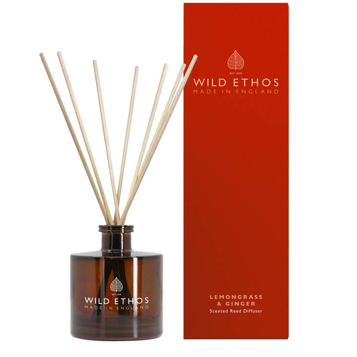 Lemongrass & Ginger Reed Diffuser for wholesale by Wild Ethos