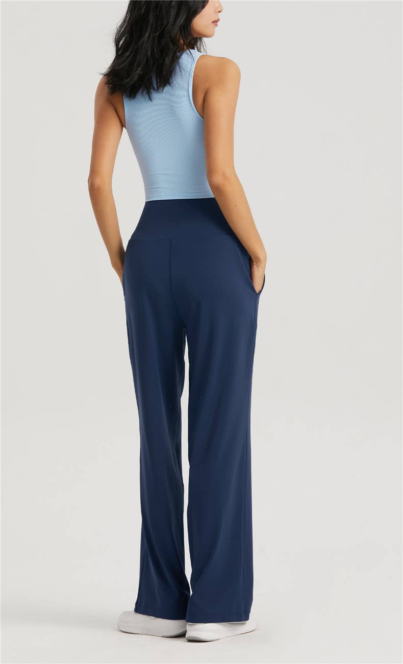 91thelabel - Vente Pantalon de sport – femme - Pantalon de yoga Kali Classic à jambes larges5