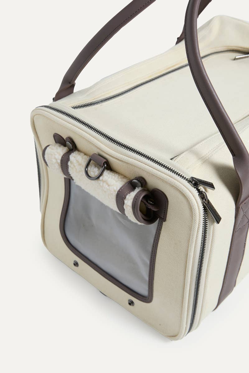 Blanc cassé Sac de transport Global Citizen pour chiens en vente sur Faire2