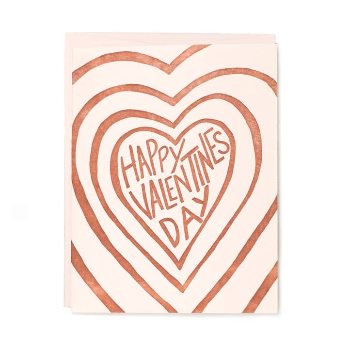 Feliz Dia dos Namorados - Coração por atacado de Lake Erie Design Co.