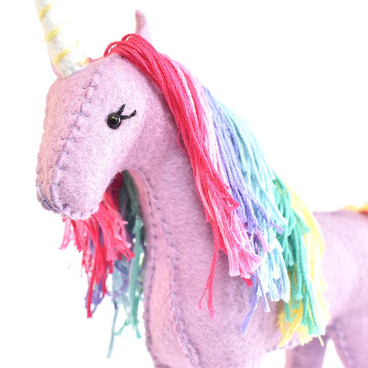 DelilahIris Designs - Wholesale DIY Craft Kit - **STORE DISPLAY MODEL** Rainbow Unicorn Kit & Display Pack3