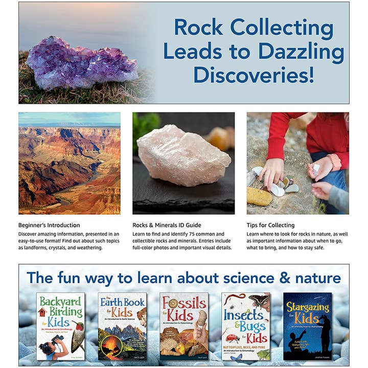 AdventureKEEN - Wholesale Middle Grade Book (9-12) - Rock Collecting for Kids6