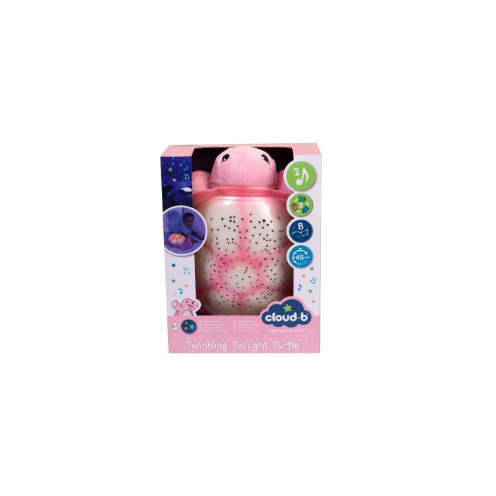 BTL Diffusion UK LTD – wholesale Night light – Child & baby – Cloud B Twinkling Twilight Turtle® Night Light Proj Pink