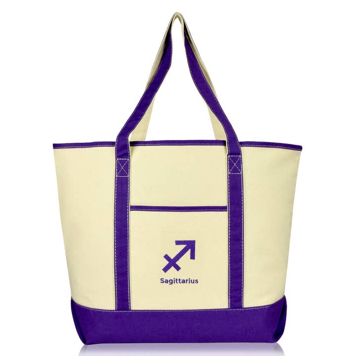 Dalix - Wholesale Tote Bag - Women's - DALIX Zodiac Sign Tote Bag Horoscope Astrology53