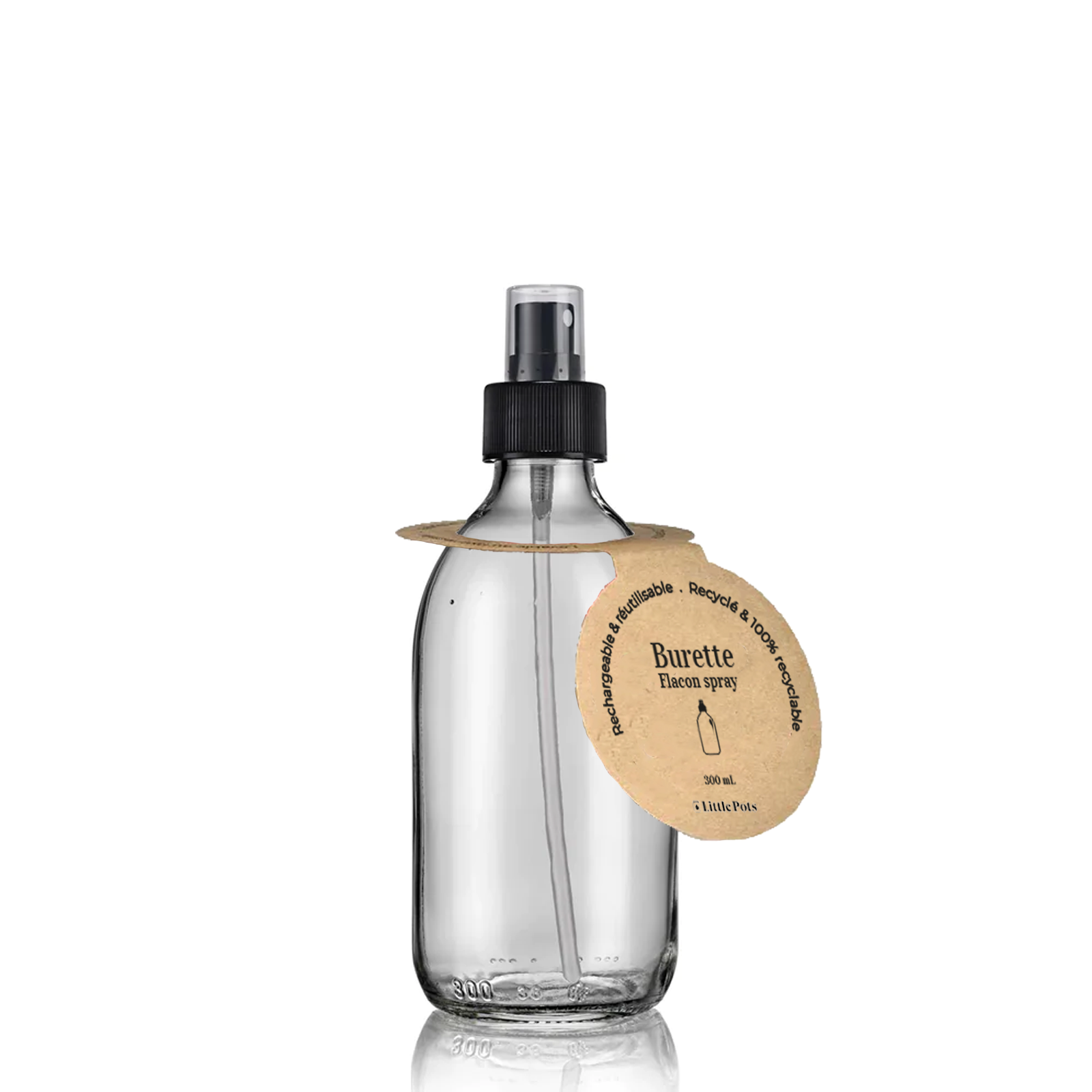 Little Pots – Engroshandel Sprayflaske – Genpåfyldelig hvid sprayflaske i glas6