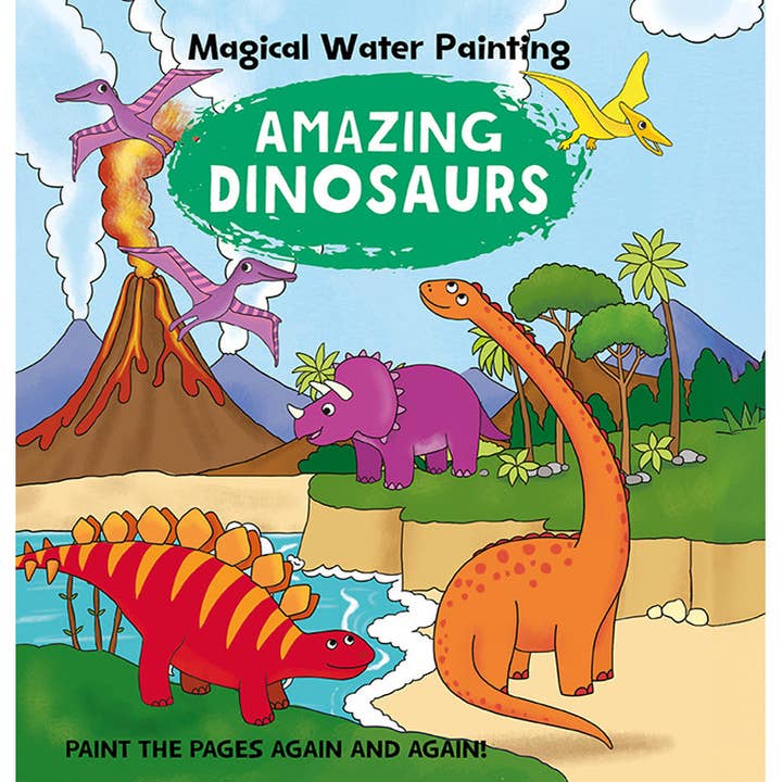 Magical Water Painting: Amazing Dinosaurs for wholesale by Insight Editions - #1 Pop Culture Publisher