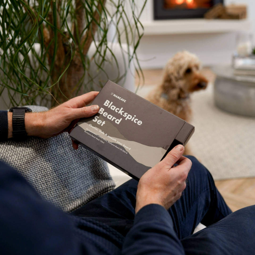 ManCave – wholesale Beard styling product – Mens Gift Set | mens beard set | 3 Products | mens gifts4