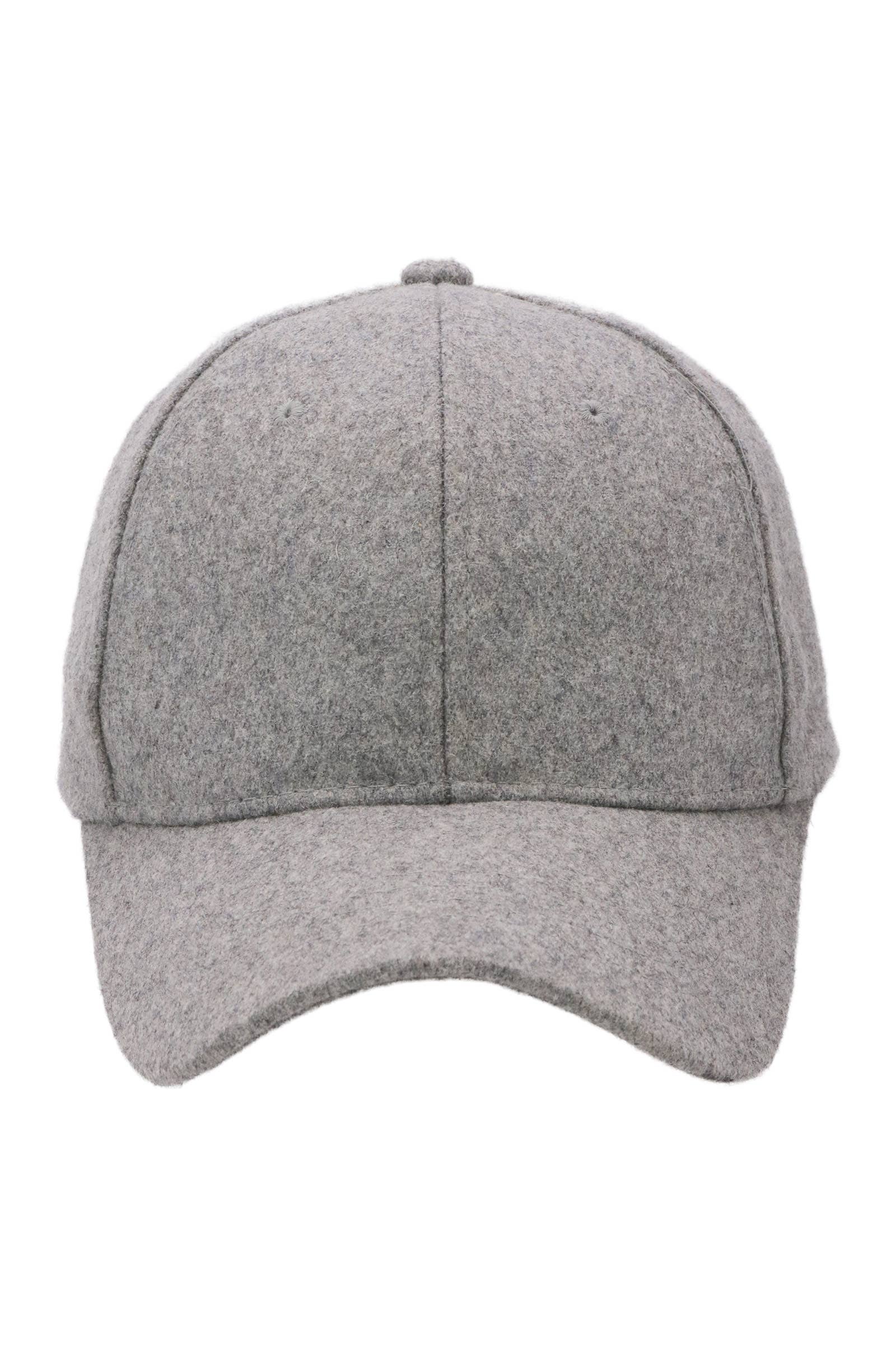 Cap Zone - Vente Casquette de baseball – unisexe - Casquette de baseball en laine véritable avec boucle à l'arrière4