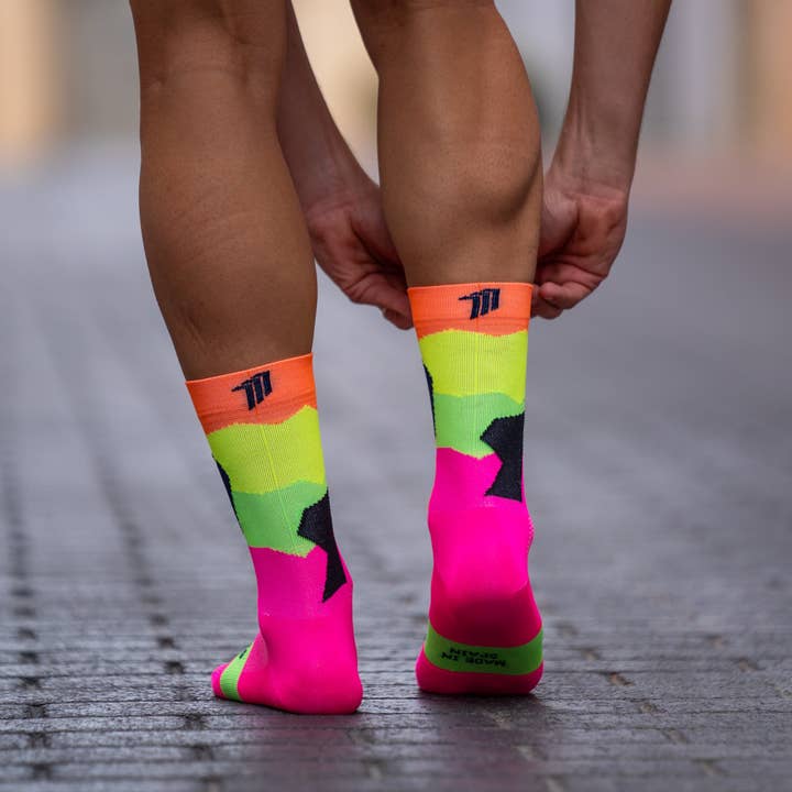 SPORCKS - Vendita all'ingrosso Calzini - Unisex - ALSACE FLUO - CALZINI DA CICLISMO