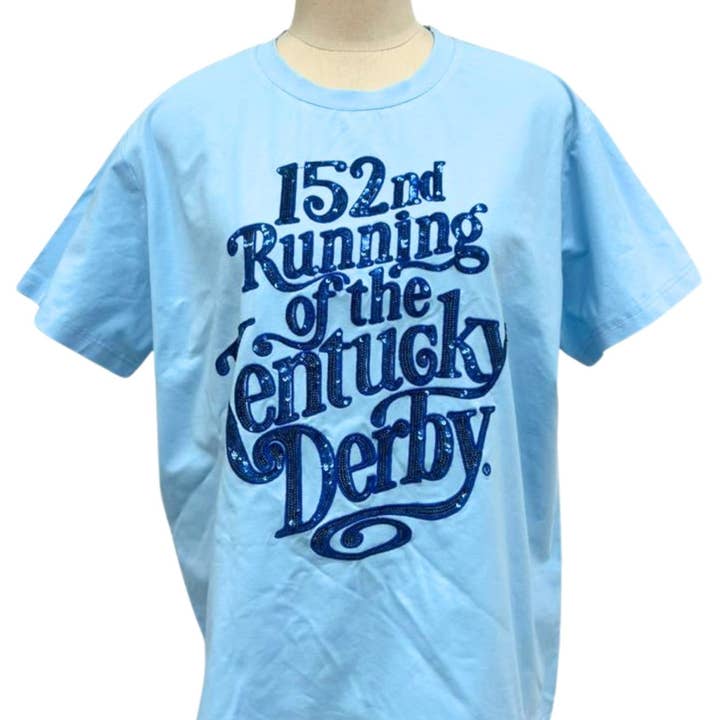 152nd Kentucky Derby Sparkle Tee PRE-ORDER (Est. Ship 2/17) for wholesale by Brianna Cannon