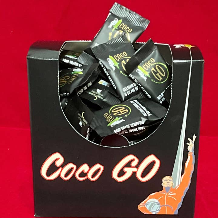 Coco Go - Wholesale Chocolate Bar - Coco-Go pre workout tabs caffeinated chocolates7