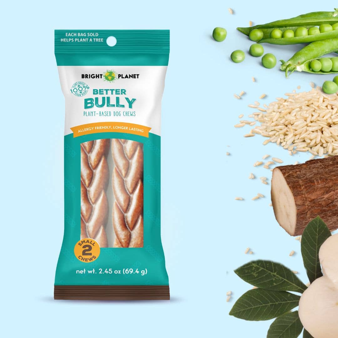 Bright Planet Pet - Wholesale Pet Bone/Rawhide - Dog - Better Bully Chews 2ct Small2