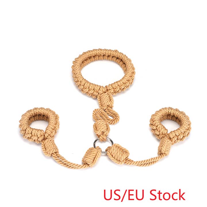 Bound You Ⅱ Shibari Bondage Rope Wrist to Collar Restraint for wholesale by Liebe Seele