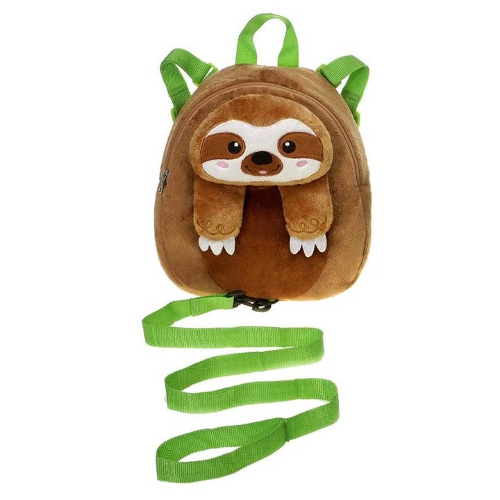 BACKPACK - 10IN SLOTH HARNESS for wholesale by Fiesta Toys