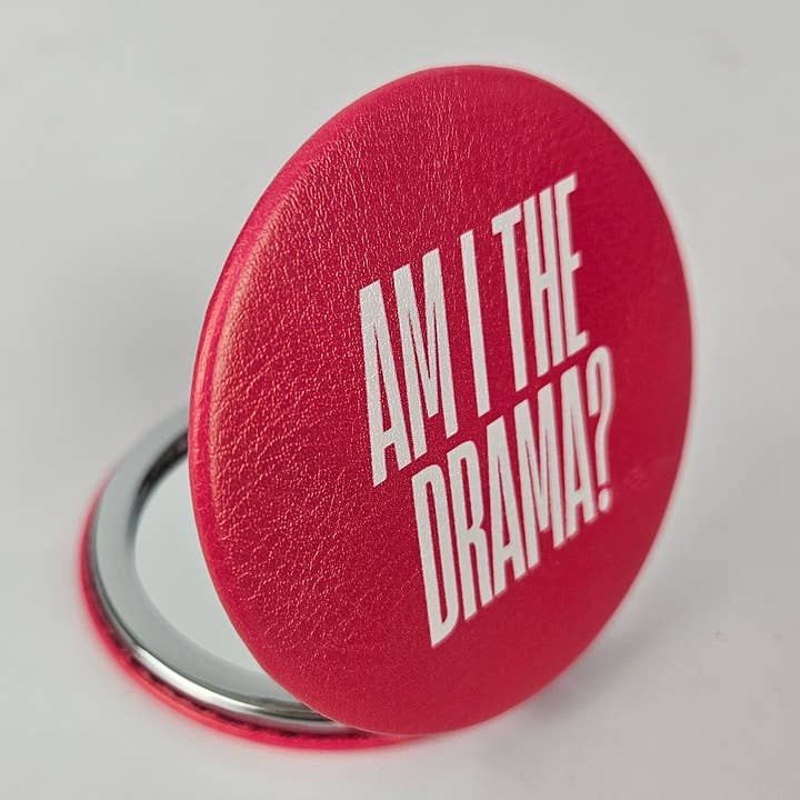 Suis-je le drame Miroir compact pour la vente par Dragged out