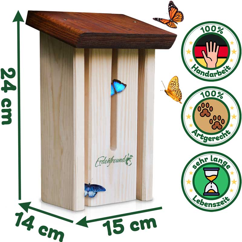Erdenfreund – wholesale Bird house – ERDENFREUND® Butterfly House1