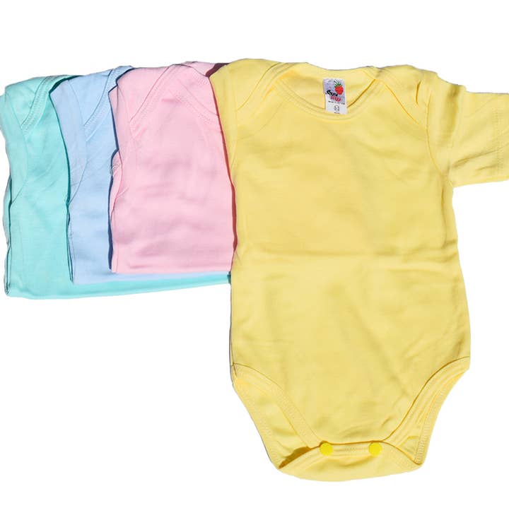 LunaBerries - Vente Body (sans pieds) – bébé - Combinaisons pastel pour tous les jours