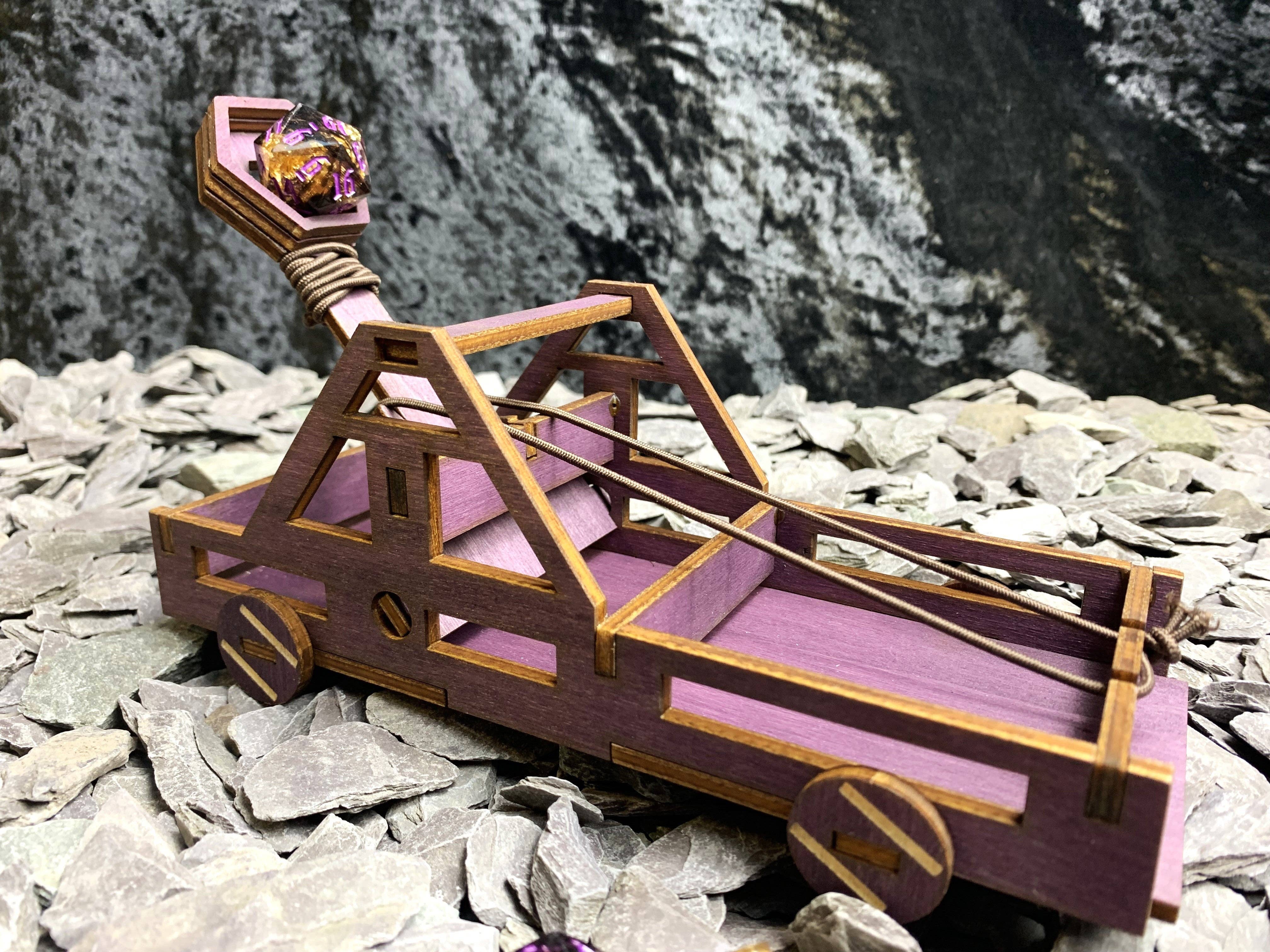 Fandomonium - Wholesale Dice - Wooden Dice Catapult/ Dice Launcher6