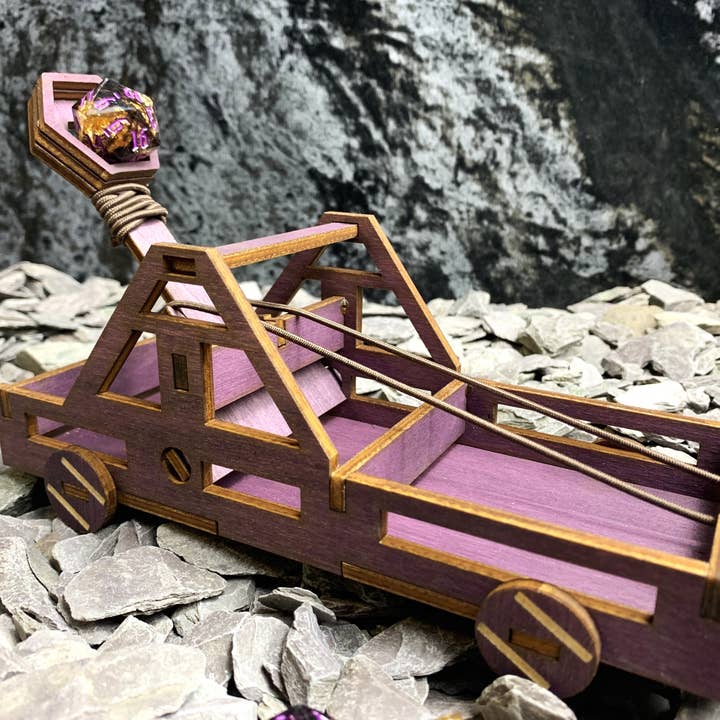 Fandomonium - Wholesale Dice - Wooden Dice Catapult/ Dice Launcher6