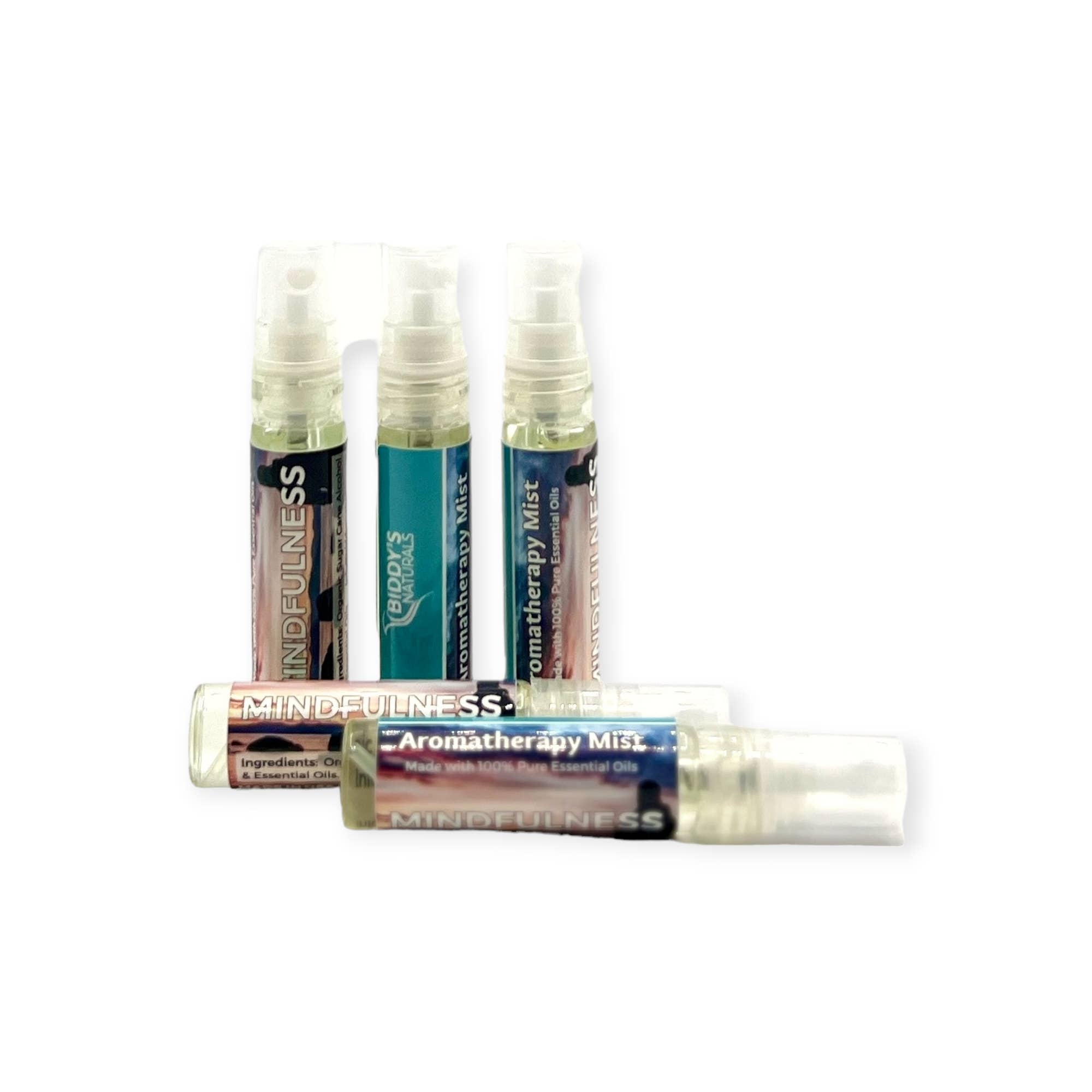 Biddy's Naturals - Wholesale Aromatherapy Mist - Mindfulness Mist Meditation Spray 5ml